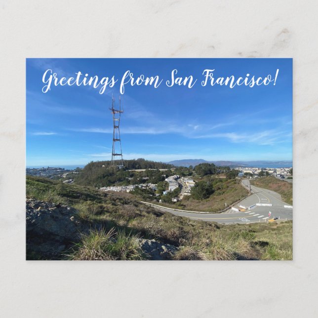 Greetings from San Francisco! Postcard (Front)