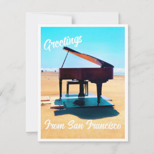 Greetings from San Francisco Thank You Card