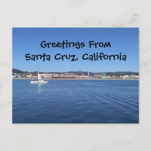 Greetings from Santa Cruz, California Post Card