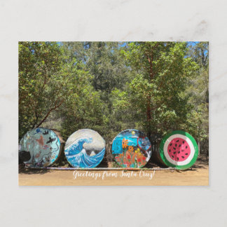 Greetings from Santa Cruz! Postcard