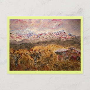 greetings from Santa Fe Postcard