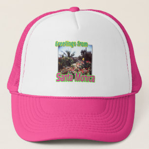 "Greetings from Santa Monica Garden" Hat