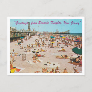 Greetings from Seaside Heights, New Jersey Travel Postcard