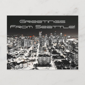Greetings From Seattle, Postcard