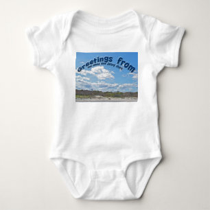Greetings From Sunny New Jersey Baby Shirt