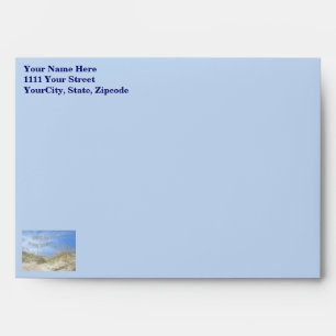 Greetings From Sunny OBX Sea Oats Envelope