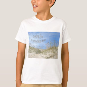Greetings From Sunny OBX Sea Oats Items T-Shirt