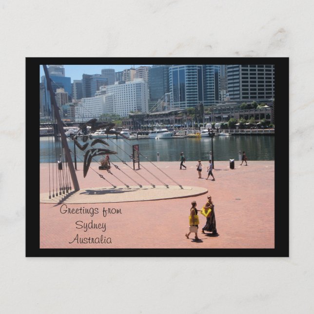 Greetings from Sydney Australia Postcard (Front)