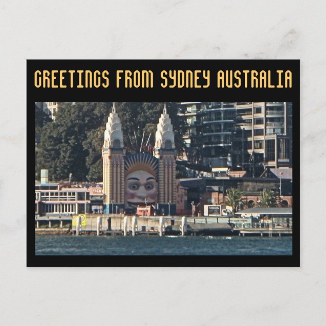 Greetings from Sydney Australia Postcard (Front)