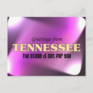 Greetings from Tennessee Postcard