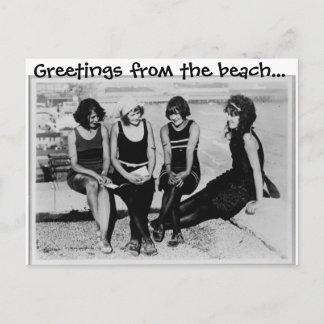 Greetings from the Beach Postcard