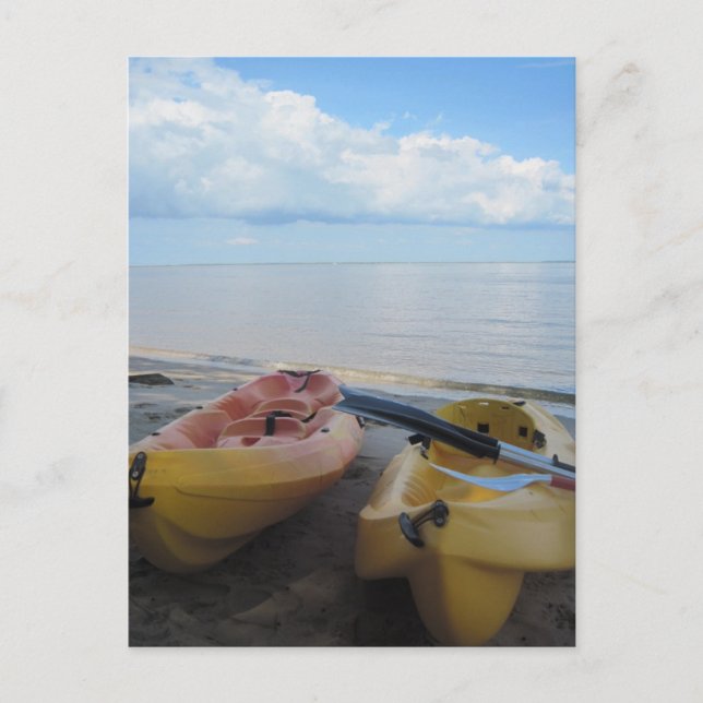 Greetings from the beach! postcard (Front)