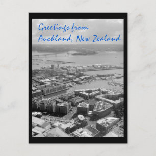 Greetings from the city of Auckland, New Zealand Postcard