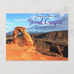 Greetings from the Grand Canyon Postcard