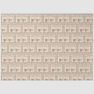 Greetings from the North Pole Tissue Paper