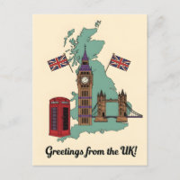 Greetings from the UK British Landmarks Travel