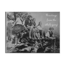 Greetings from the Whole Gang Postcard