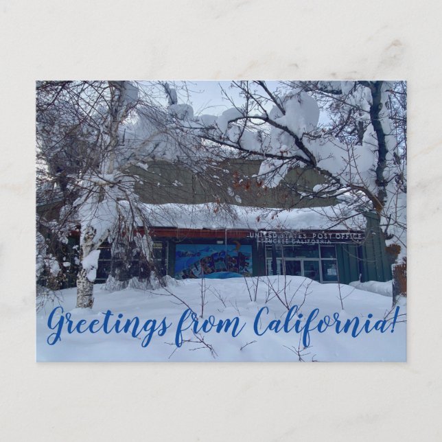 Greetings from Truckee, California! Postcard (Front)