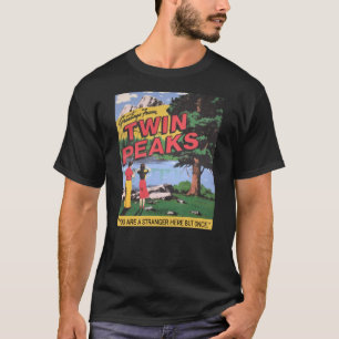 Greetings From Twin Peaks Washington Graphic T-Shirt