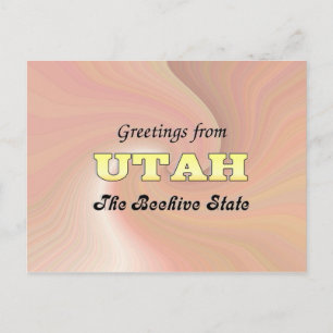 Greetings from Utah Postcard