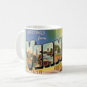 Greetings From Vermont Coffee Mug