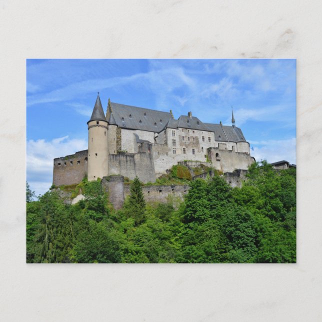 Greetings from Vianden Castle! Postcard (Front)