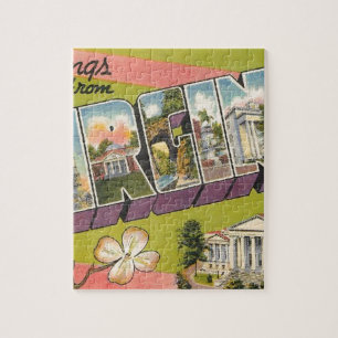 Greetings From Virginia Jigsaw Puzzle