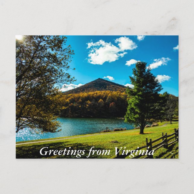 Greetings From Virginia Postcard (Front)