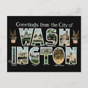 Greetings From Washington DC! Postcard