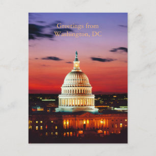 Greetings from Washington, DC Postcard