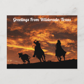 Greetings From Wildorado, Texas Postcard