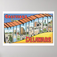 Greetings from Wilmington Delaware_Vintage Travel