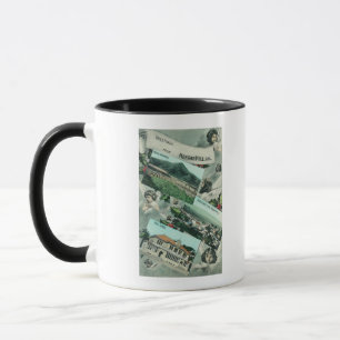 Greetings From with Scenic Views Mug
