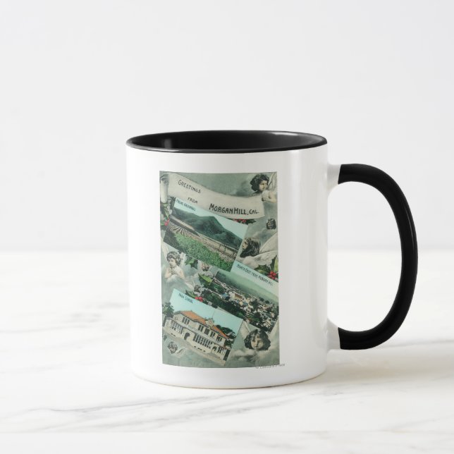 Greetings From with Scenic Views Mug (Right)