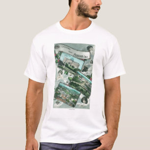 Greetings From with Scenic ViewsAuburn, CA T-Shirt