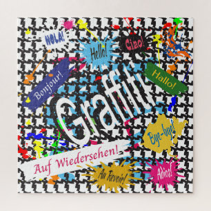 Greetings Graffiti  Jigsaw Puzzle