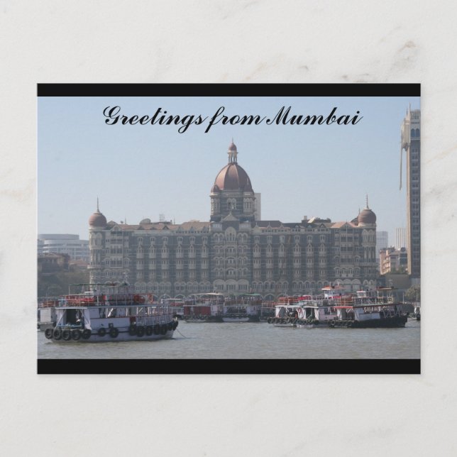 greetings mumbai postcard (Front)