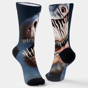 Greetings My Fellow T Rexs, Crew Socks