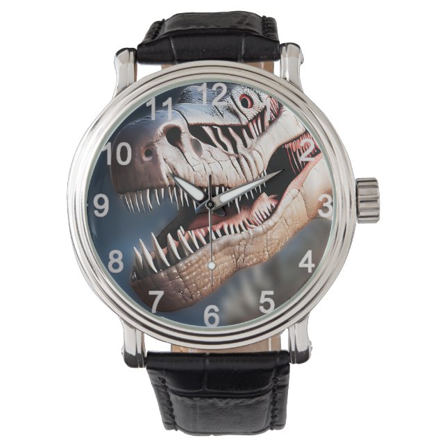 Greetings My Fellow T Rexs, Mens Watch (Front)
