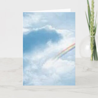 Greetings Thank You Card