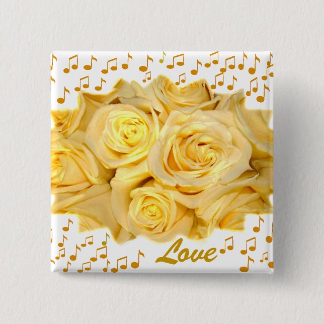 Greetings to You_ 15 Cm Square Badge (Front)