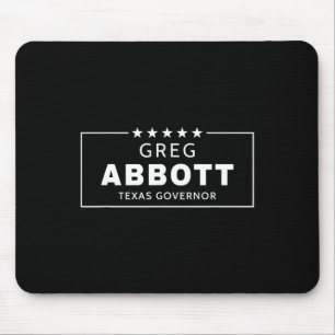 Greg Abbott Election Texas Governor Republican Red Mouse Pad