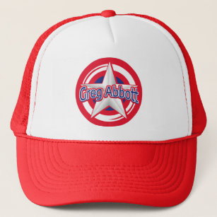 Greg Abbott is my hero Texas superhero Trucker Hat