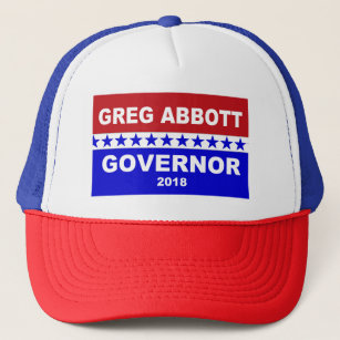 Greg Abbott Texas Governor 2018 Trucker Hat