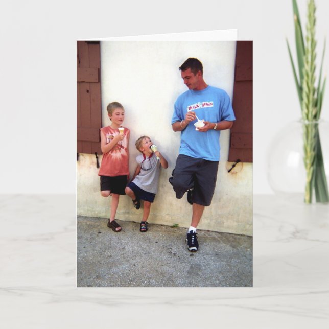 Greg and the Coneheads Card (Front)