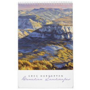 Greg Hargarten Canadian Landscapes Calendar