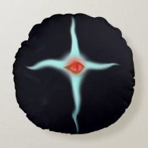 Greg Stuller Round Throw Pillow