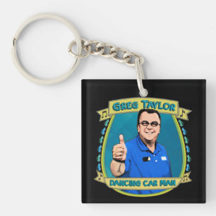 Greg Taylor the Car Man Key Ring