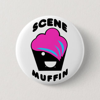 Greg the Scene Muffin 6 Cm Round Badge