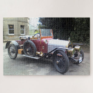 Gregoire Phaeton, Veteran French Car. Jigsaw Puzzle